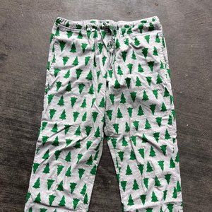 Hanna Andersson Flannel Tree Print Pajama Pants - Size Large